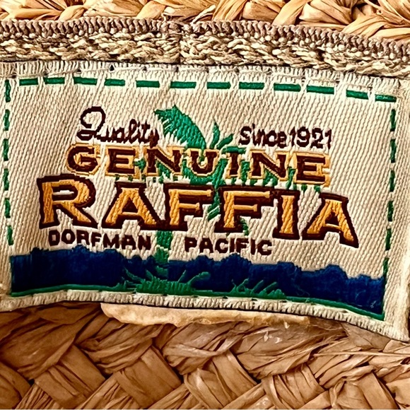 Dorman Pacific Genuine Raffia Handcrafted  Hat with Colorful Accents main image 10